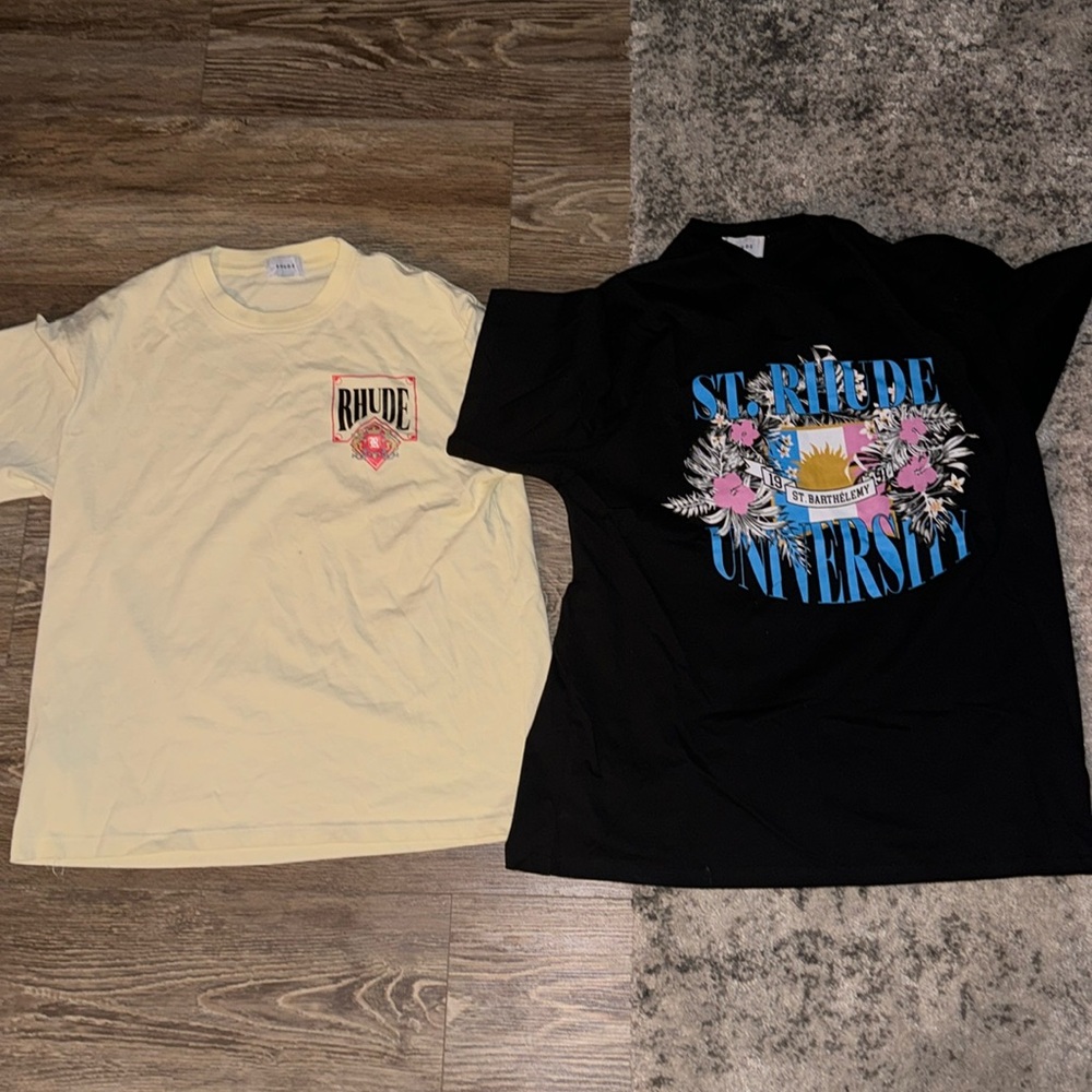Rhude lot of (2) T-Shirts Sz XL